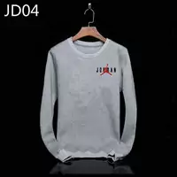 sweat-shirt nike jordan icon jacket jordan gray jd04